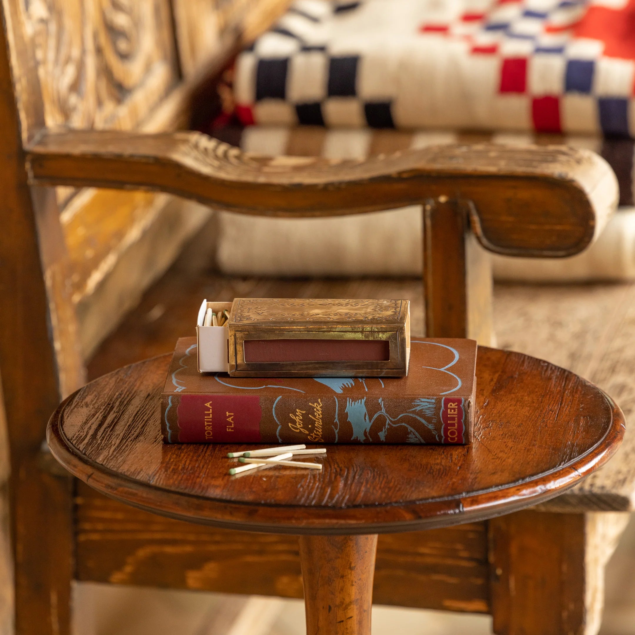 Large Stamped Matchbox