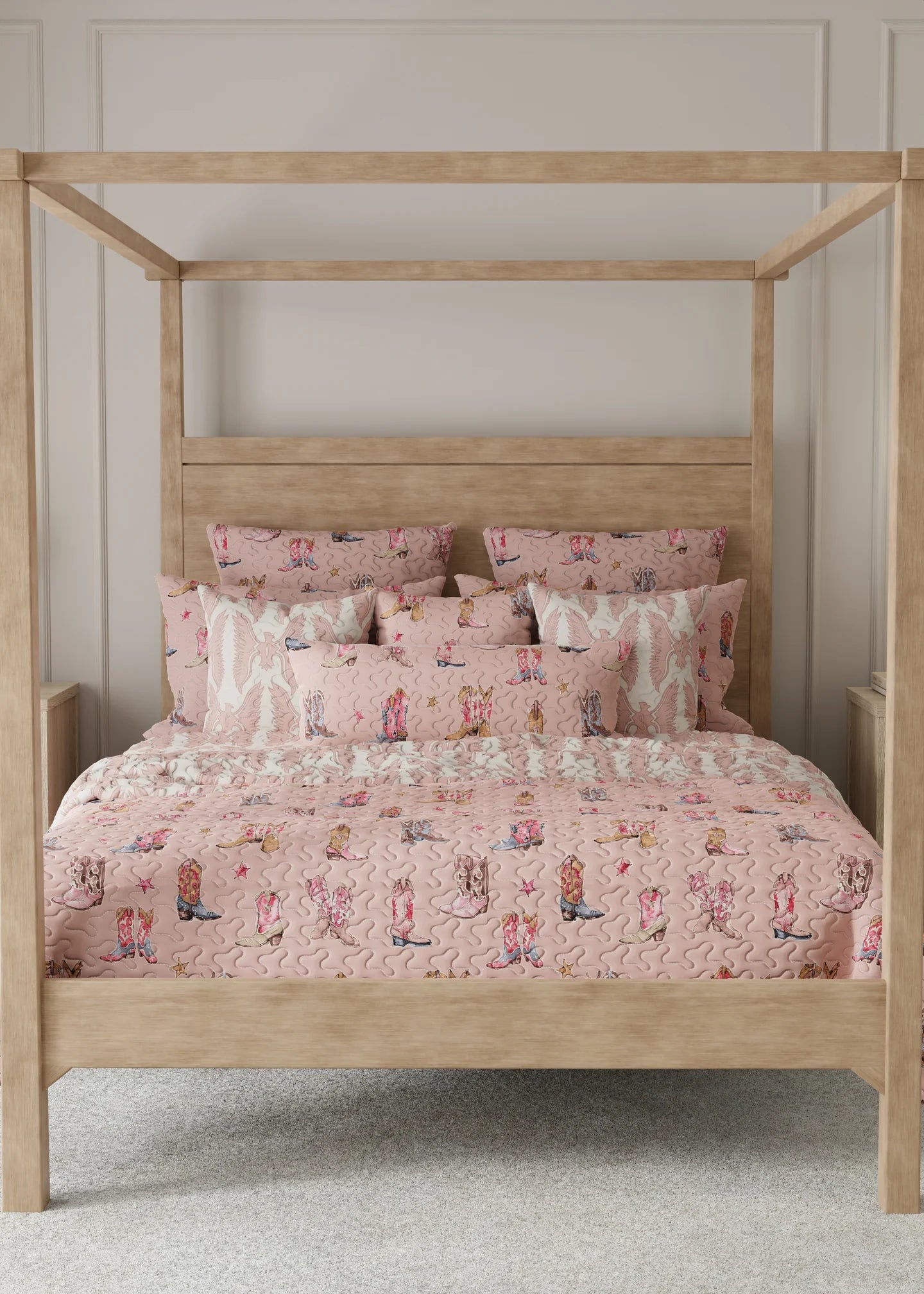 Thunderbird Boots Rose