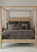 Lazy J Charcoal Quilt