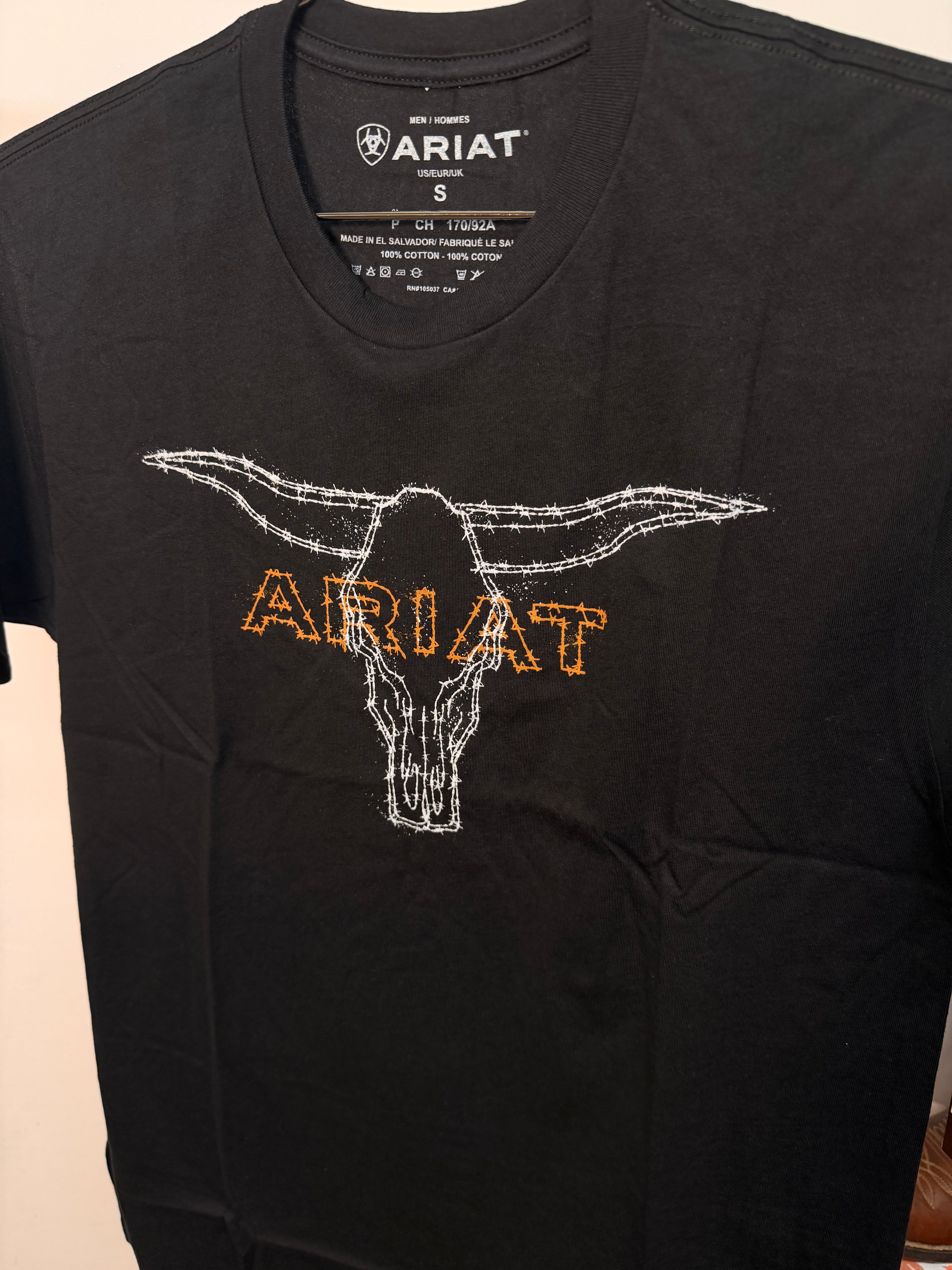 Men’s Ariat Barbed Wire Steer Tee