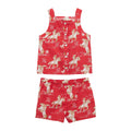 Wrangler® Baby Girl Tank and Short - Red/White
