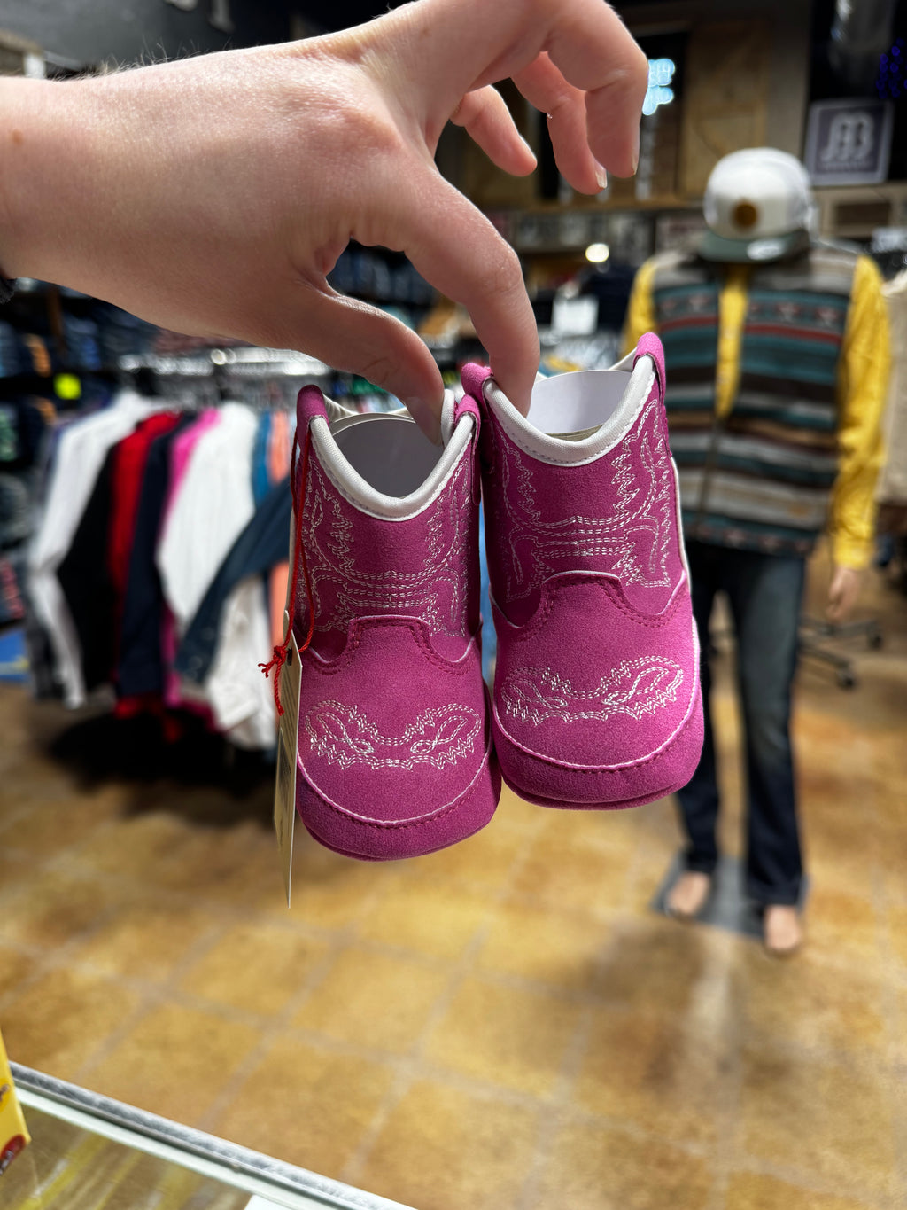 Pink Casanova Infant Boots (3729)