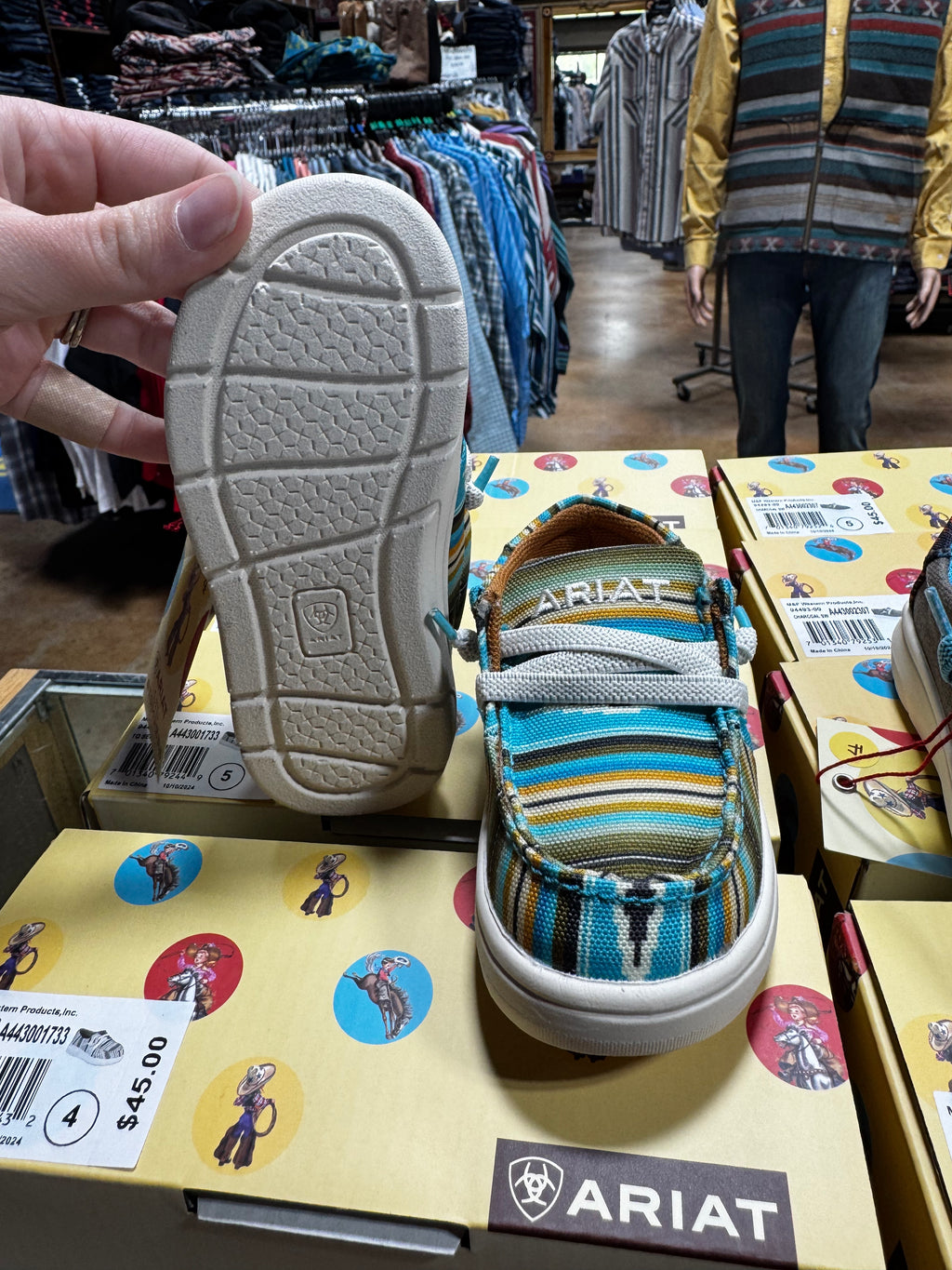 Ariat Toddler Serape Hilo Shoes (1733)