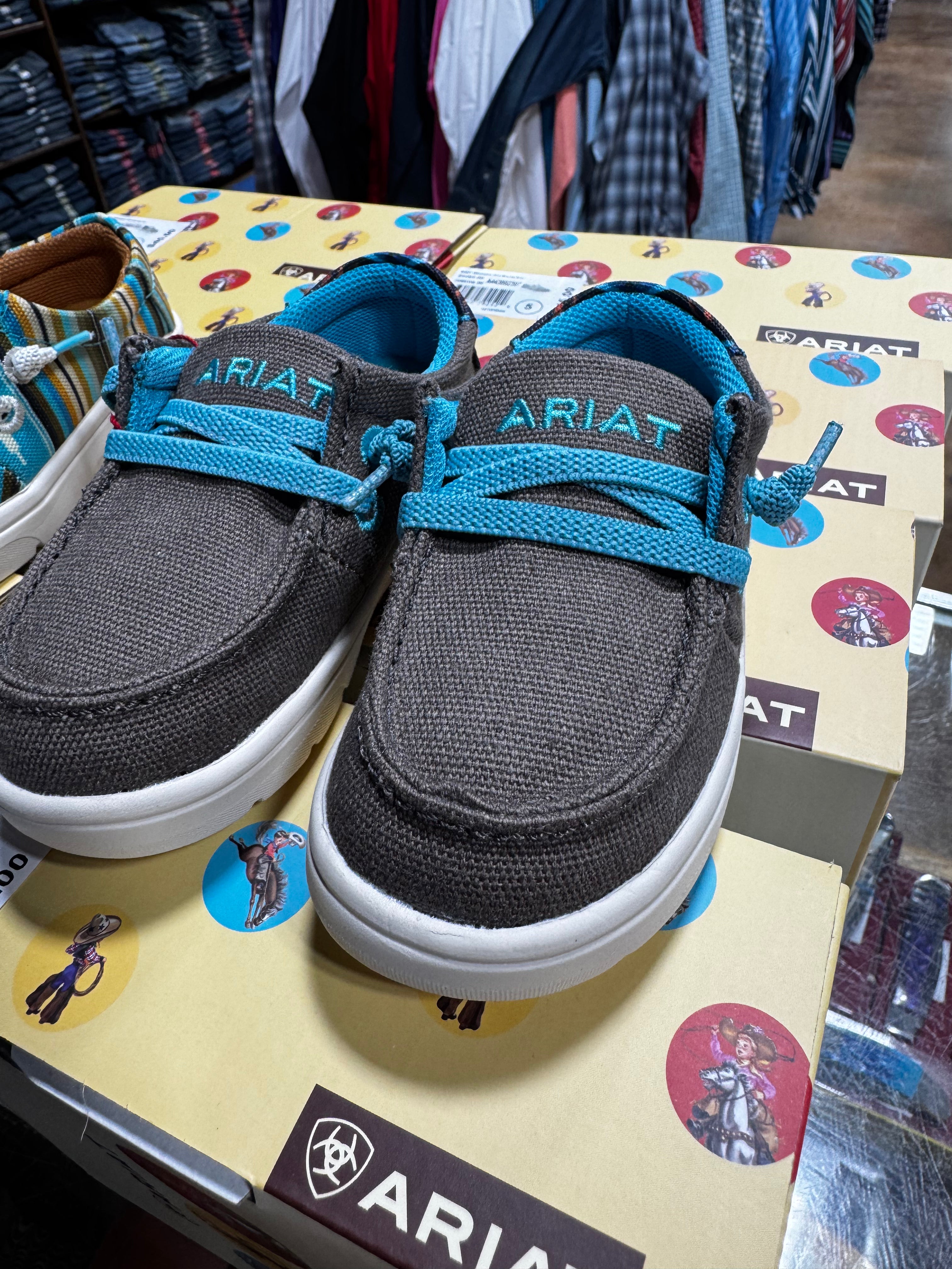 Ariat Toddler Charcoal Hilo Shoes