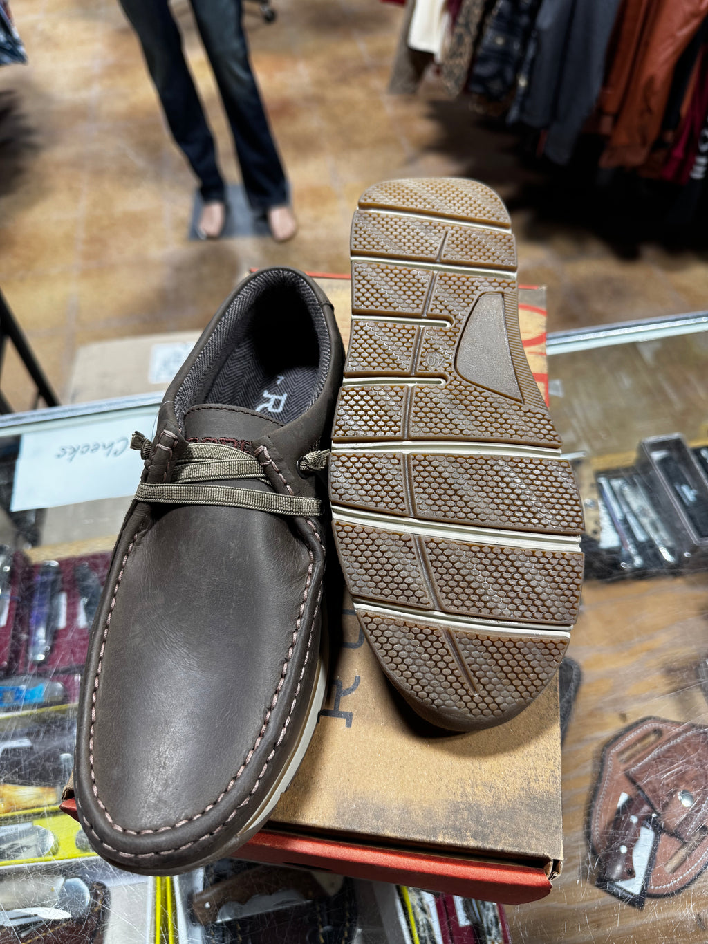 Roper Men’s Leather Shoes (3454)