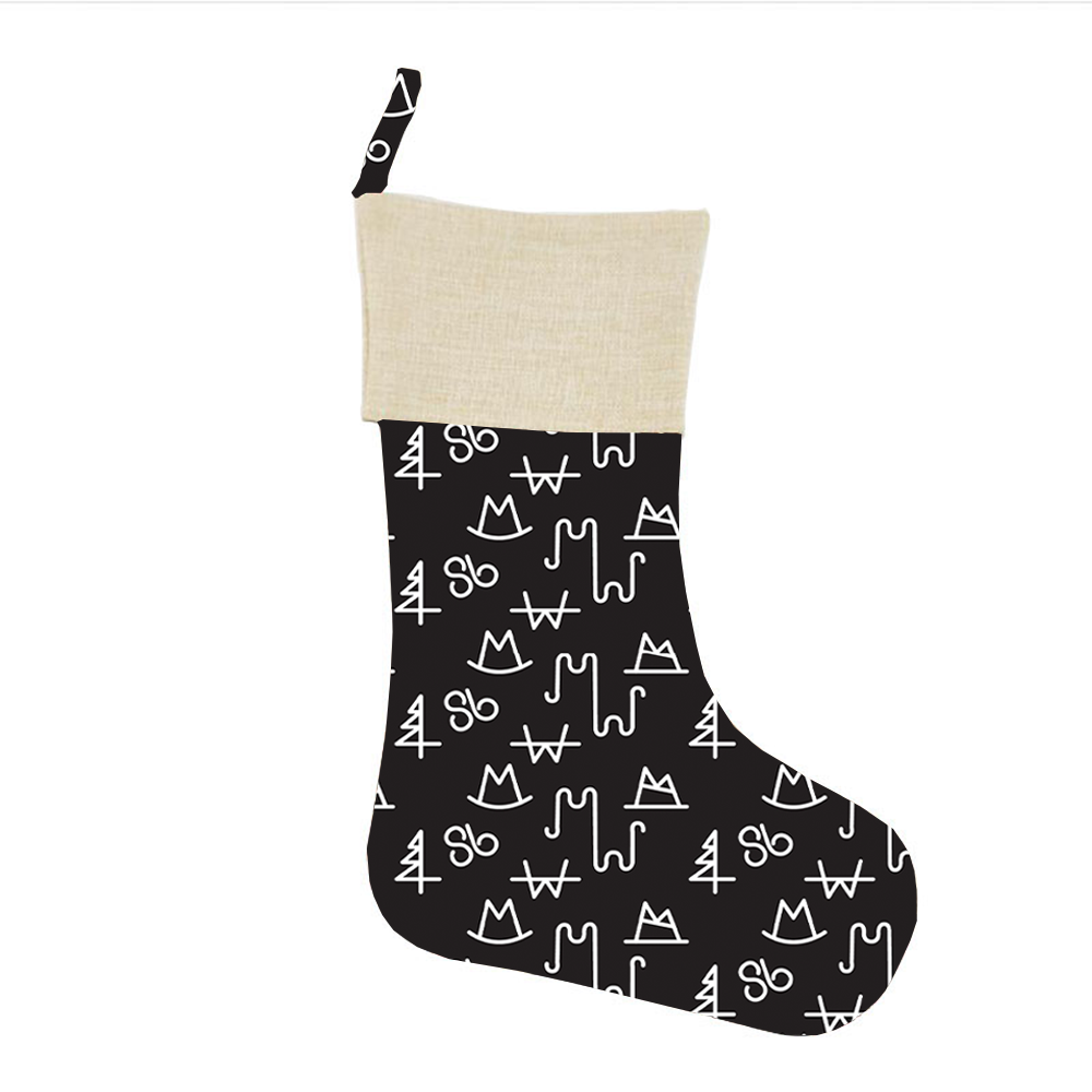 Black Brands Christmas Stocking