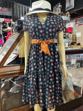 Turquoise Blossom Roper Dress