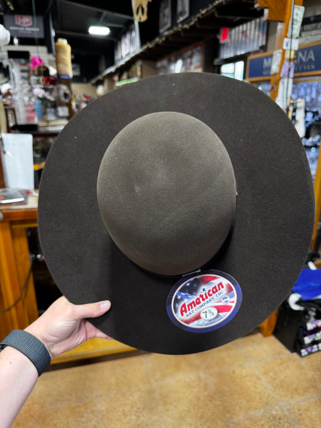 American 40X Chocolate Felts