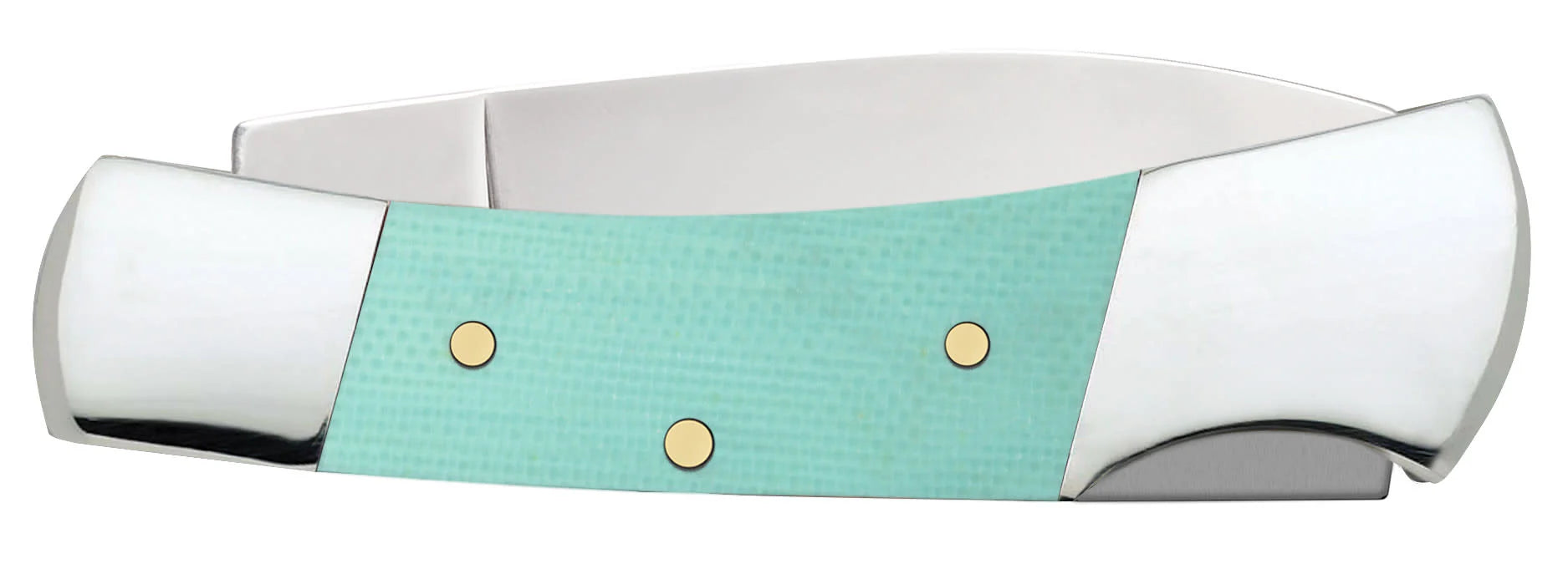 Smooth Seafoam Green G-10 Lockback (18106)