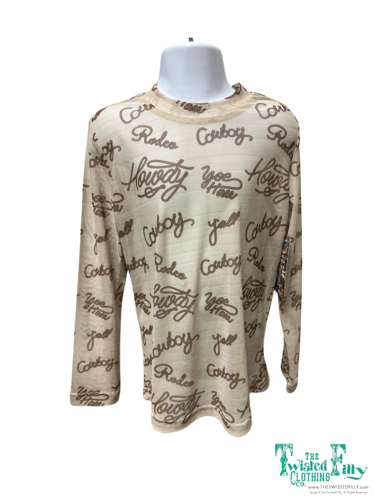 Toddler Lasso Mesh Top