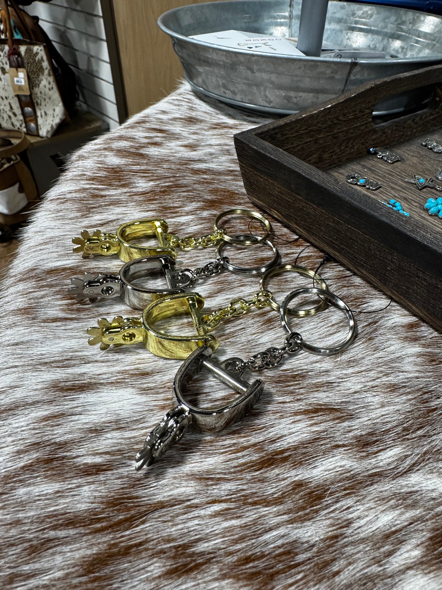Spur Keychain