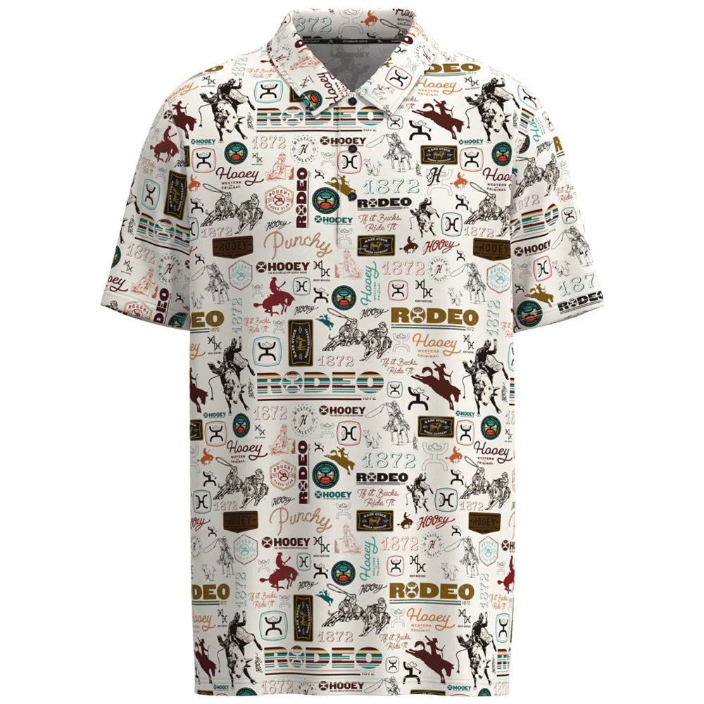 The Weekender Hooey Cream Polo