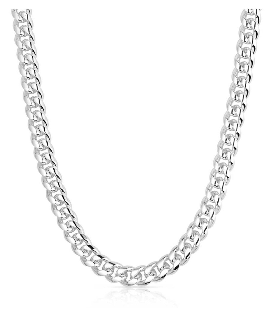 Frosted Luster Chain Necklace