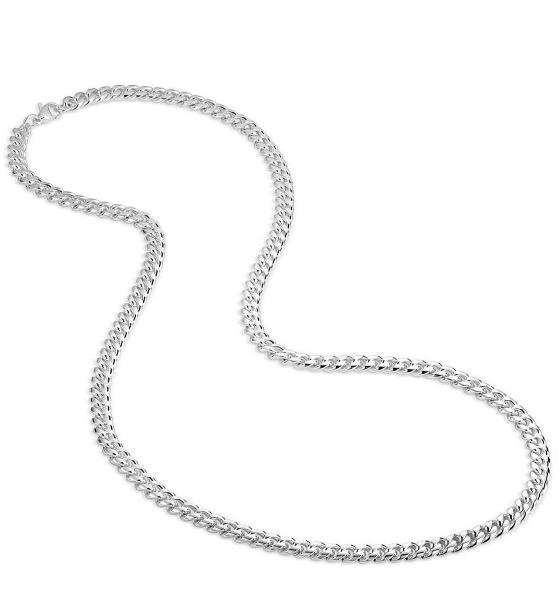 Frosted Luster Chain Necklace