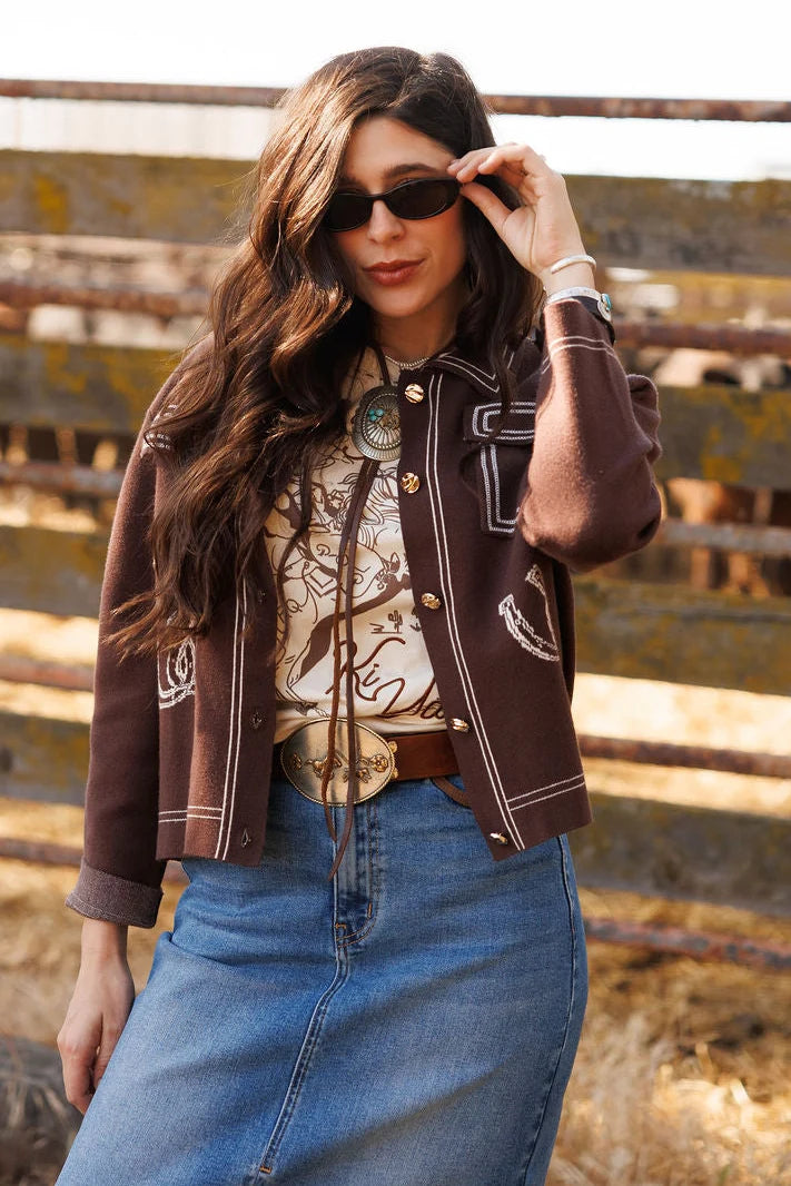 Rodeo Quincy American Cowboy Sweater