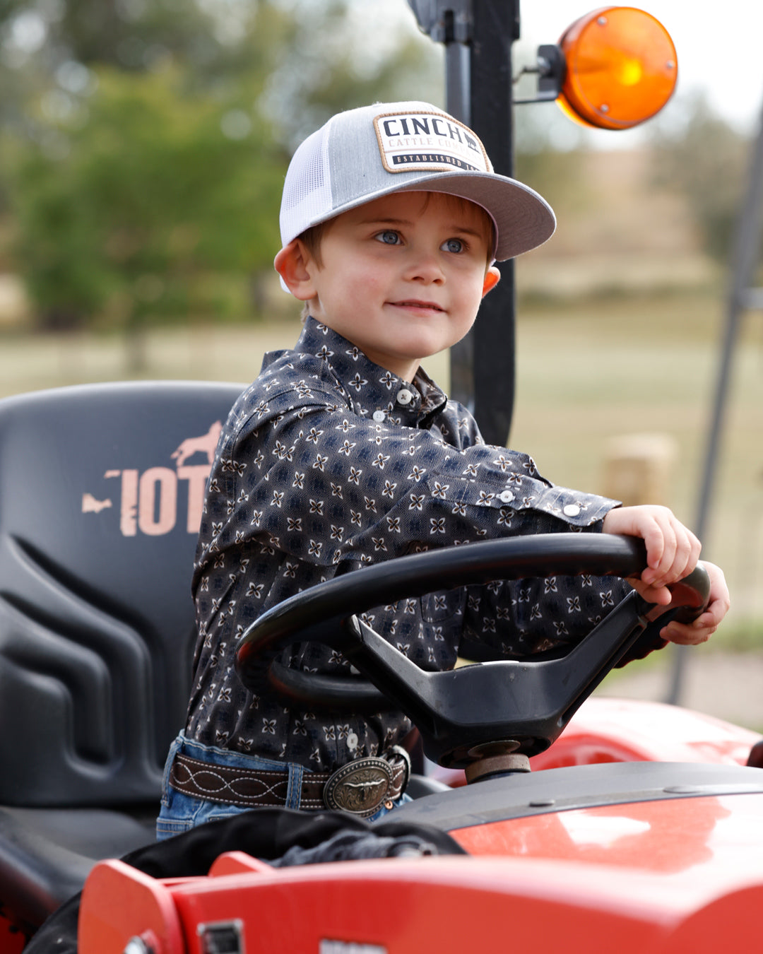 Boys Cinch Button Up