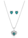 Cherished Heart Turquoise Jewelry Set