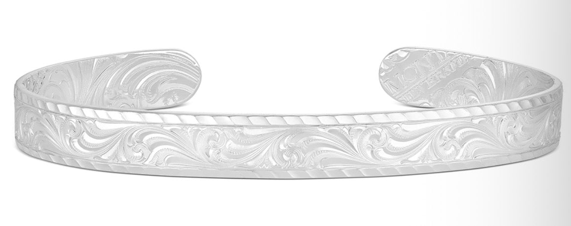 Timeless Chiseled Cuff Bracelet
