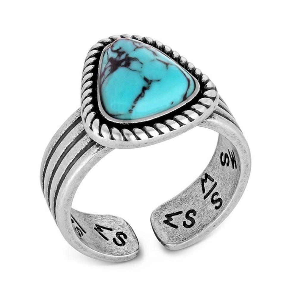 Mesa Turquoise Ring