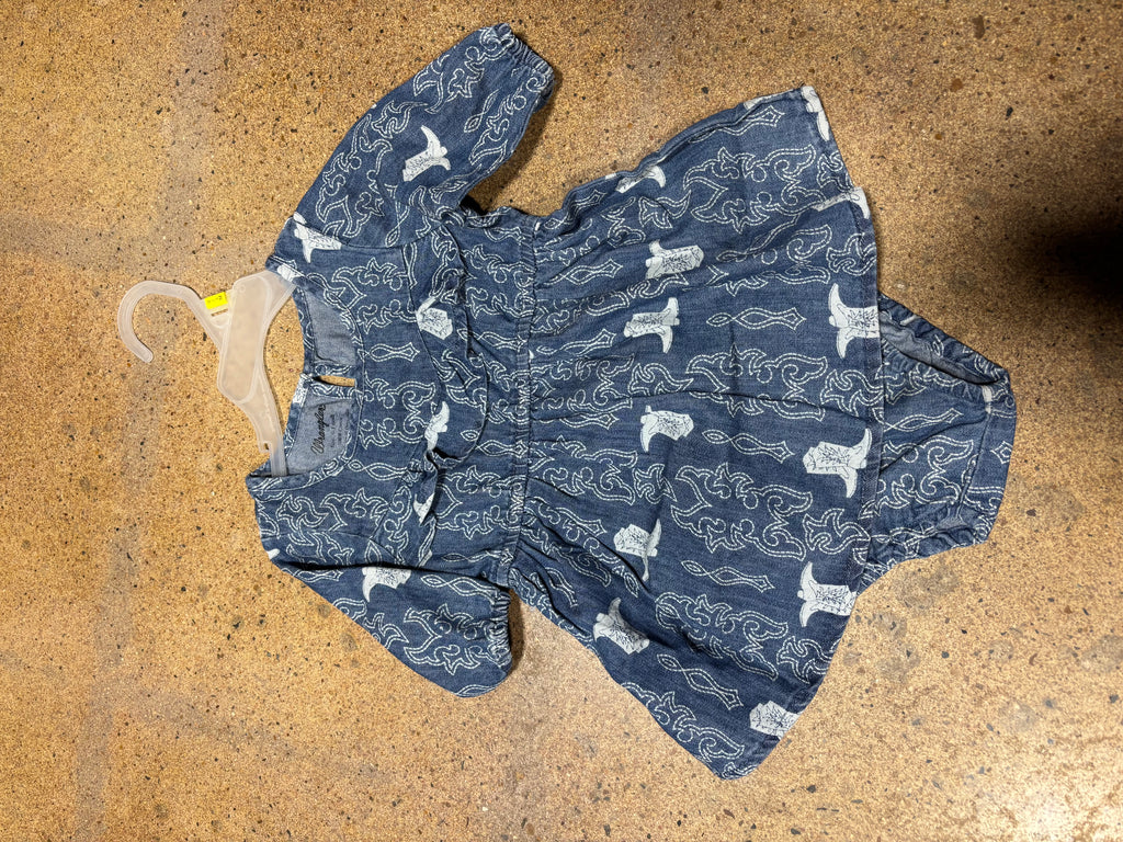 Little Girls Wrangler Denim Dress