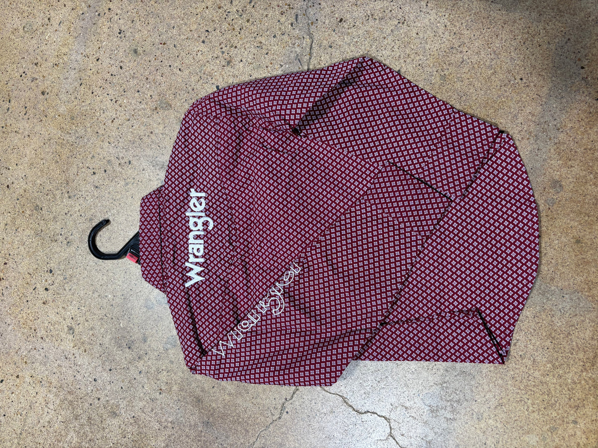 Boys wrangler pearl snap
