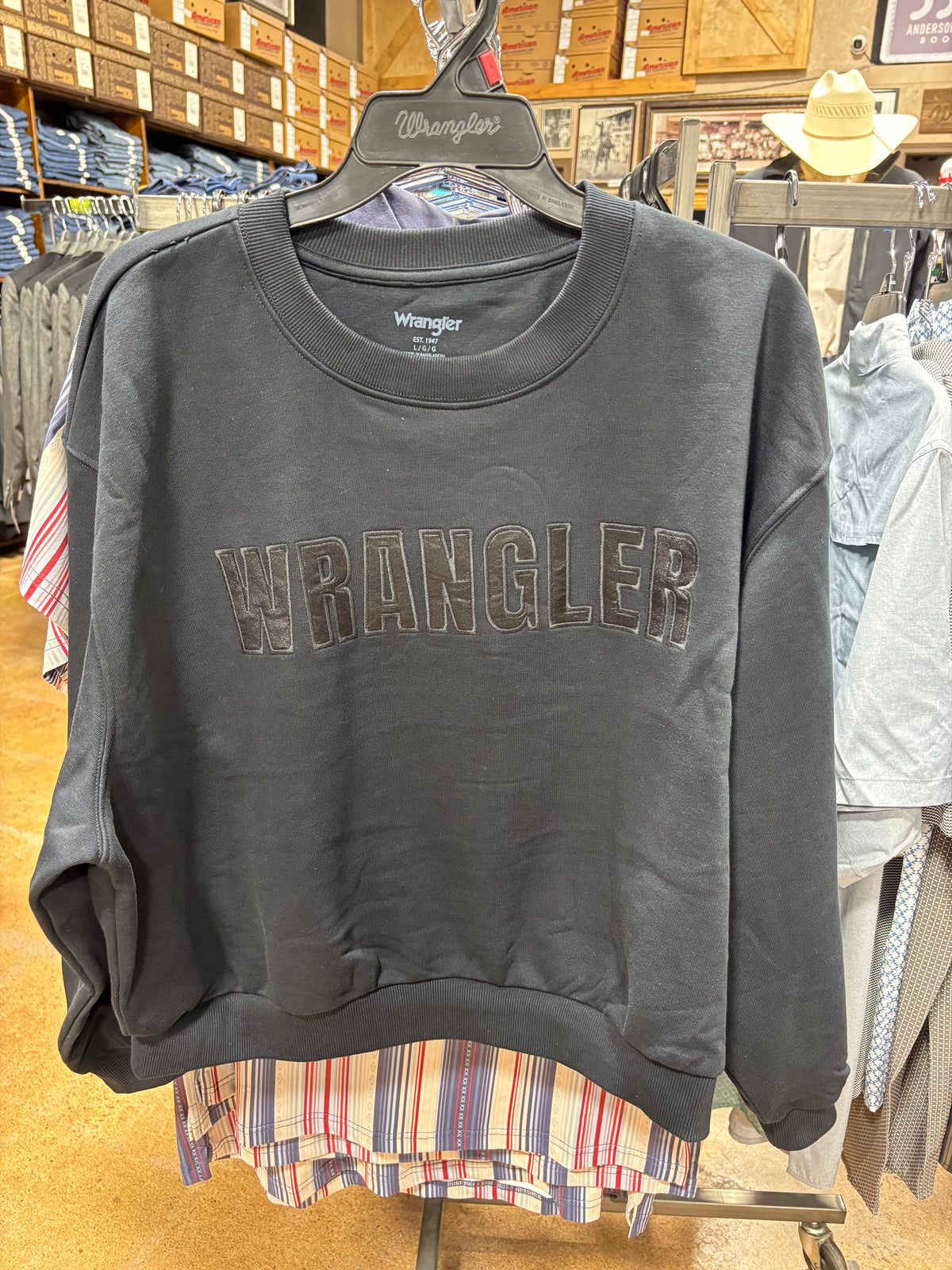 Women’s Wrangler Black Sweater