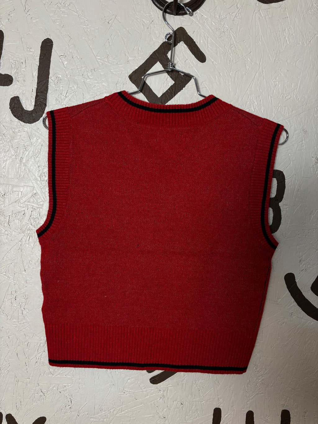Red and Black Bronco Arait Vest