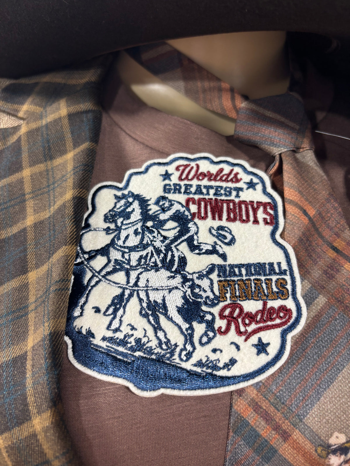 Rodeo Quincy NFR Iron On Patches