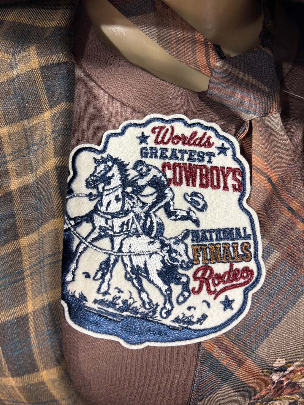Rodeo Quincy NFR Iron On Patches