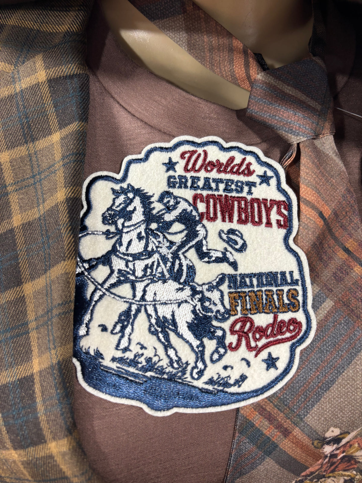 Rodeo Quincy NFR Iron On Patches