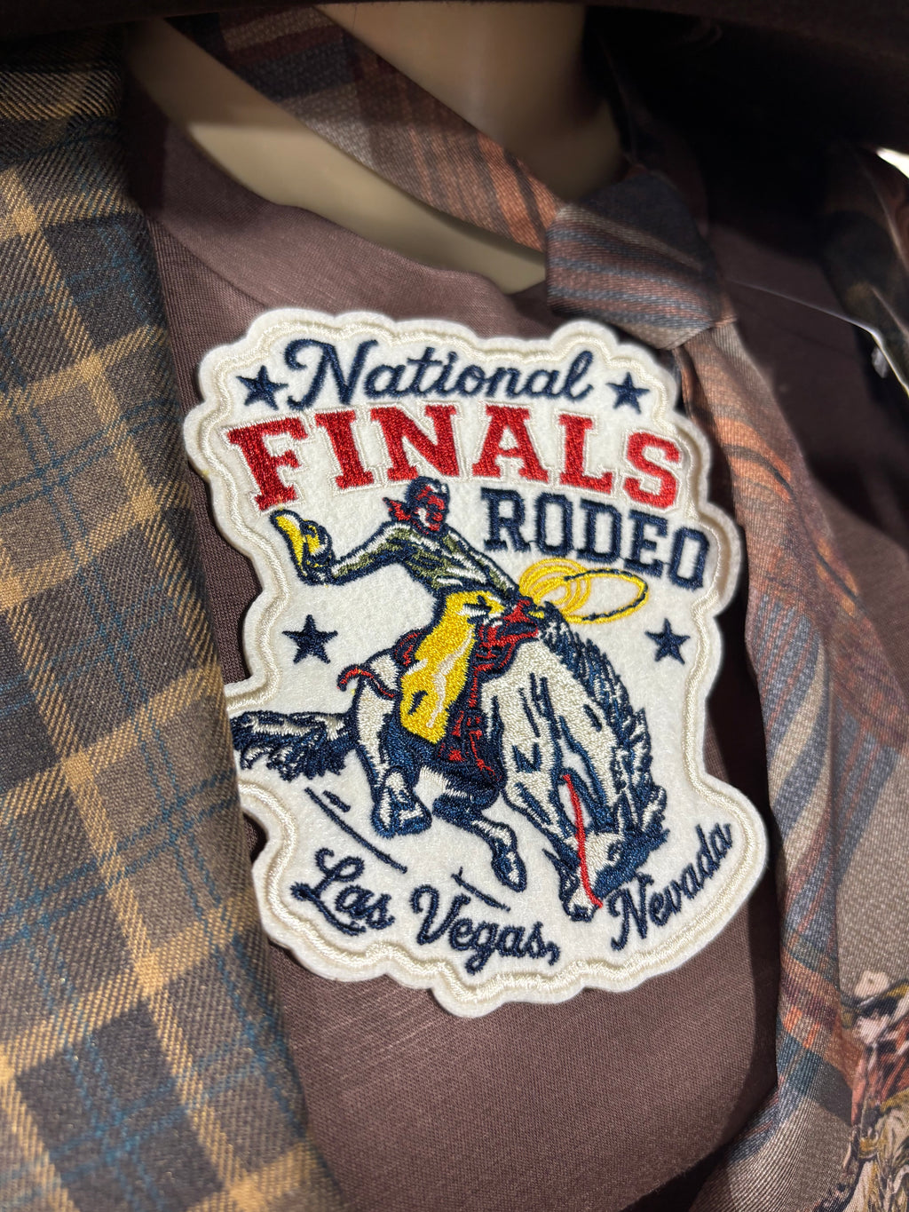 Rodeo Quincy NFR Iron On Patches