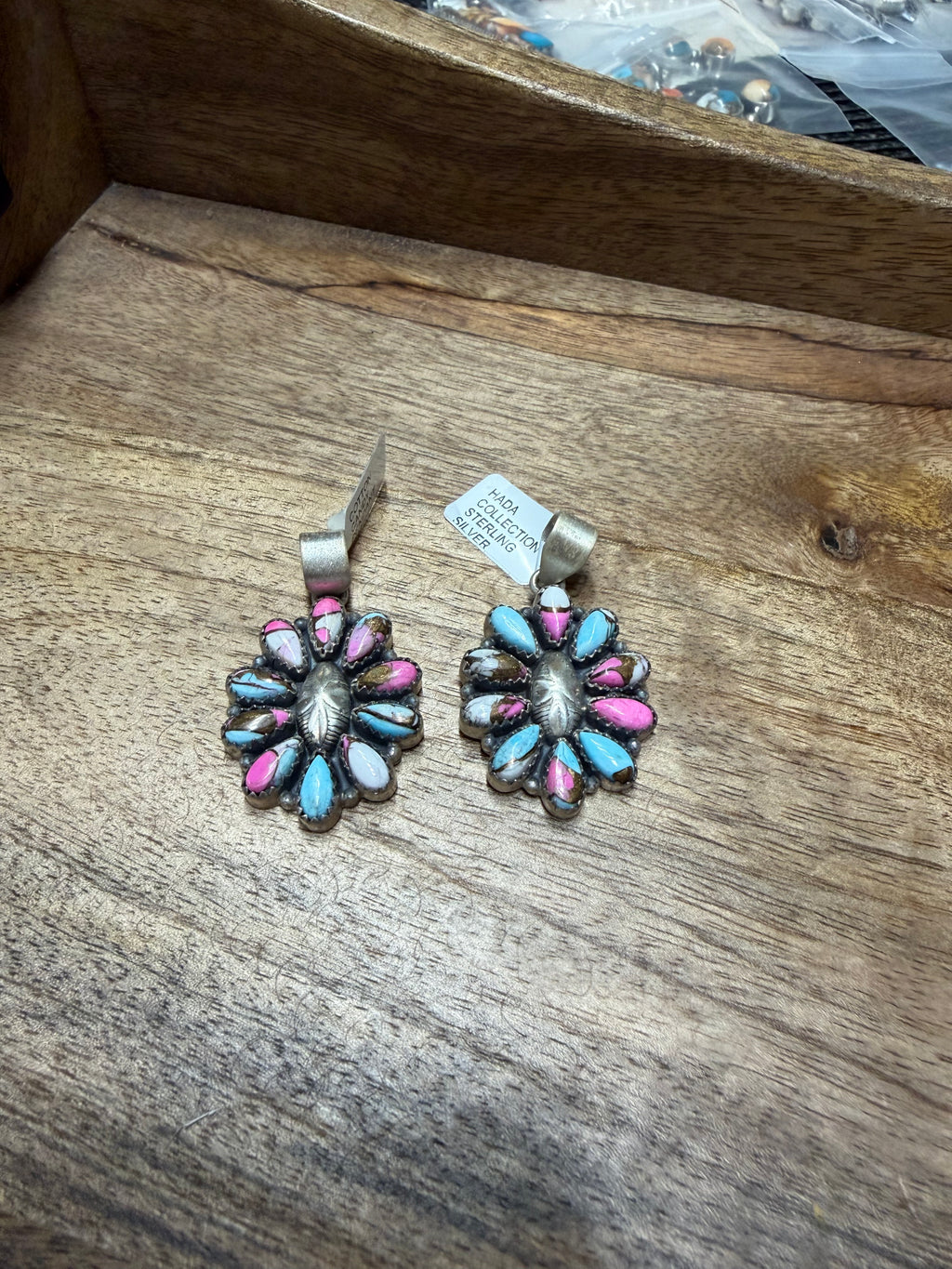 Cotton Candy Cluster Pendant