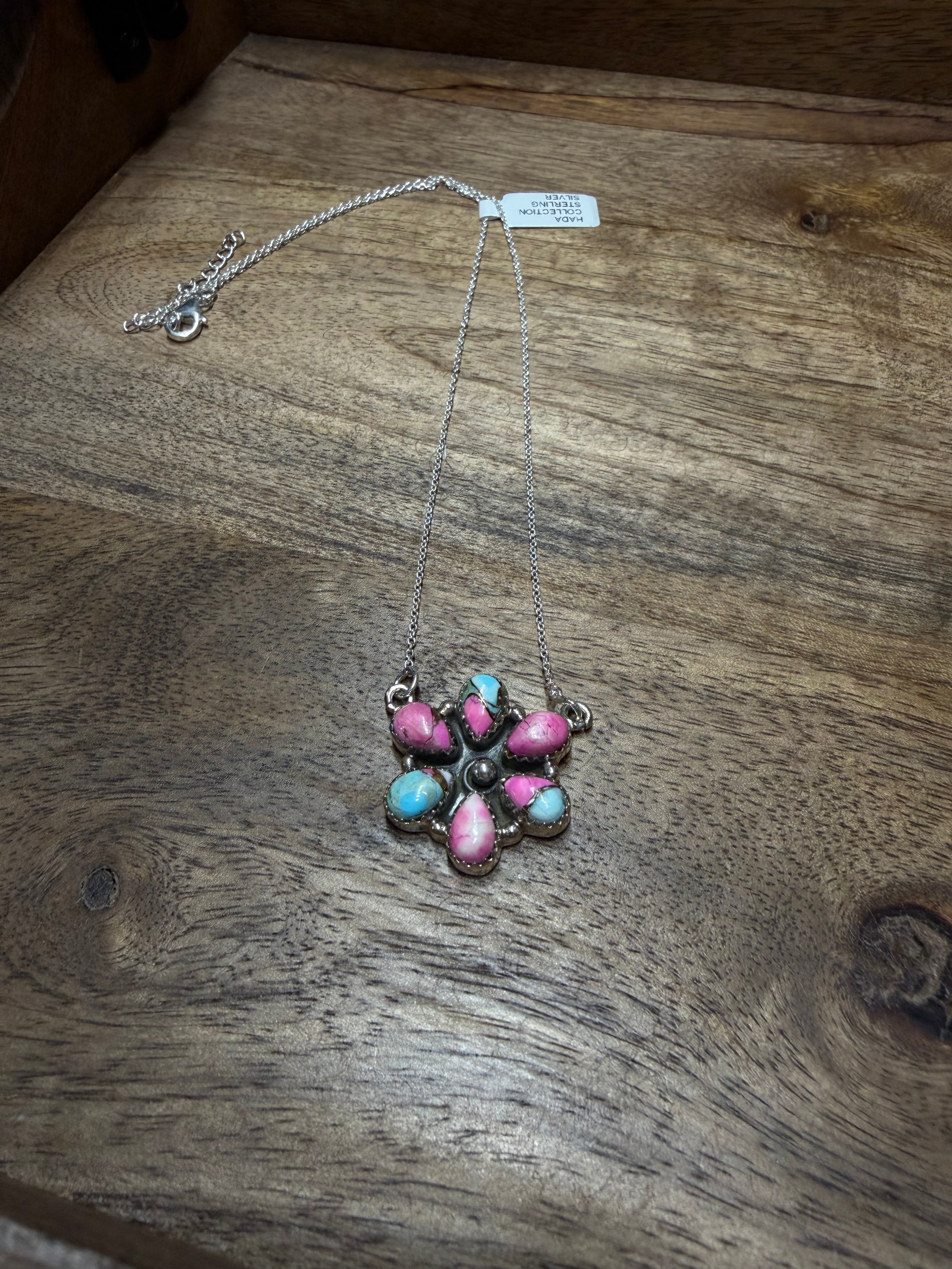 Cotton Candy Mini Cluster Necklace