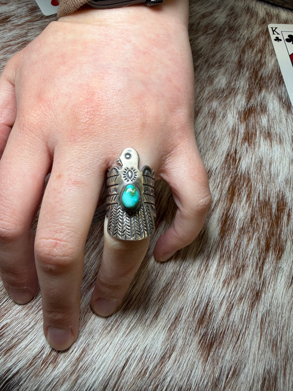 Thunderbird Wrapped Ring