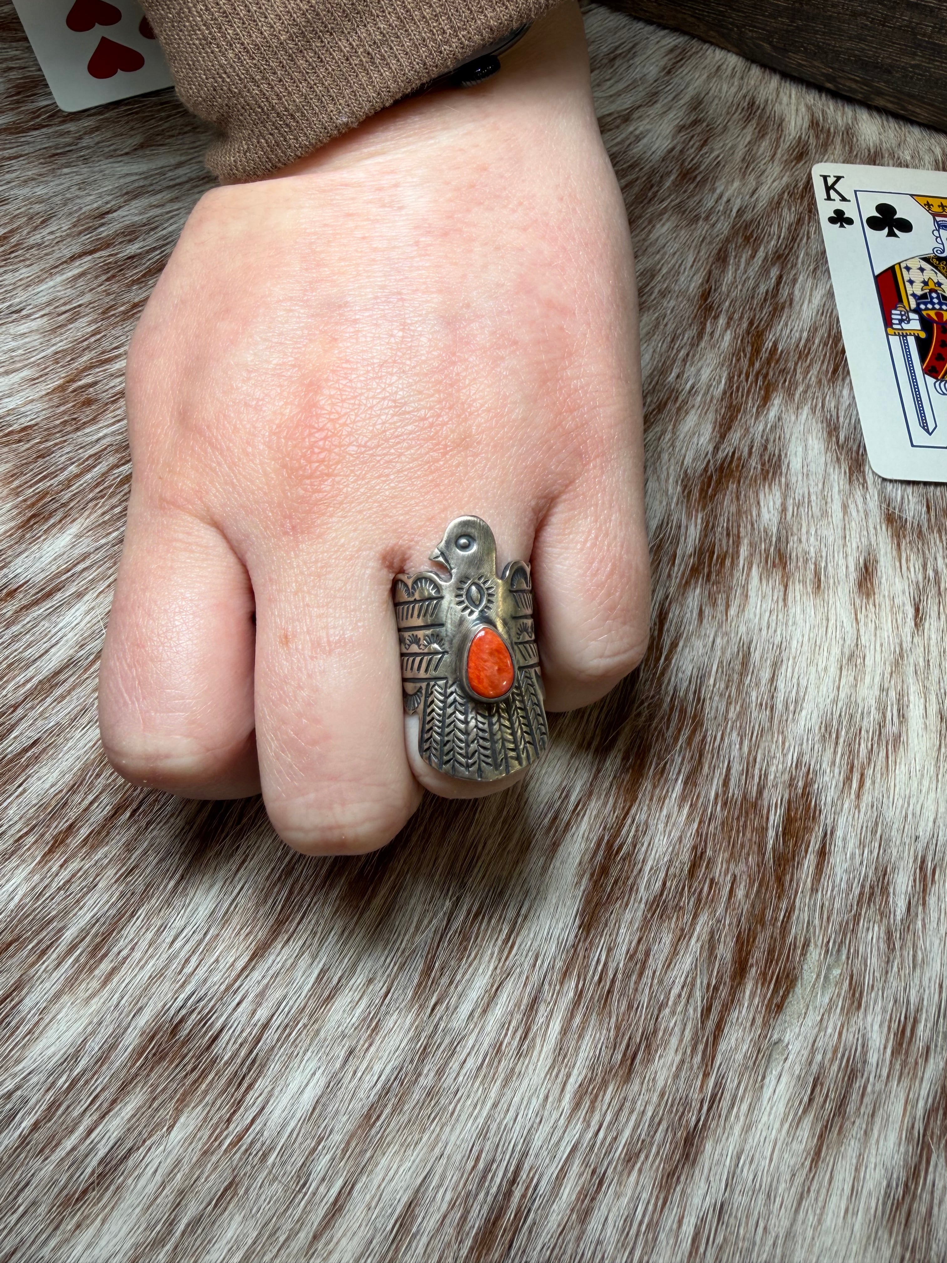 Thunderbird Wrapped Ring