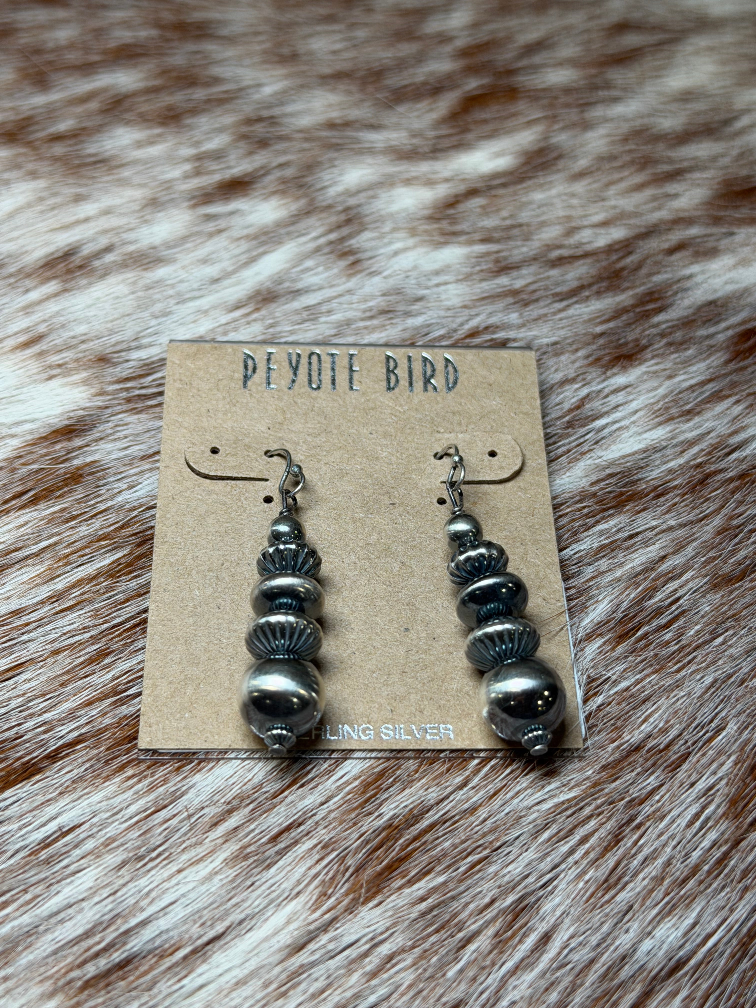 Desert Pearl Snowmen Earrings