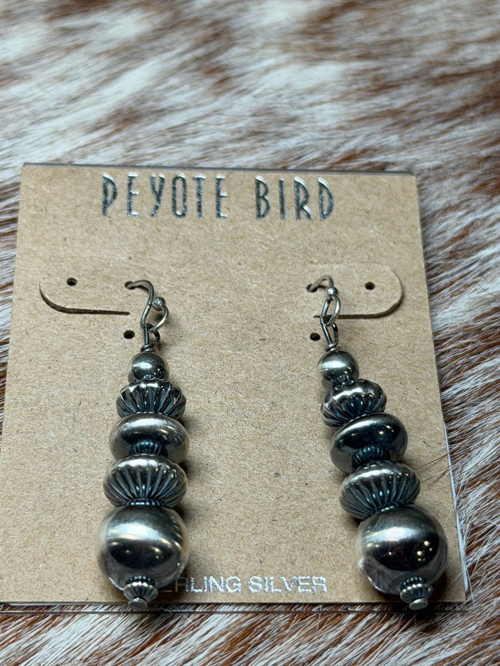 Desert Pearl Snowmen Earrings