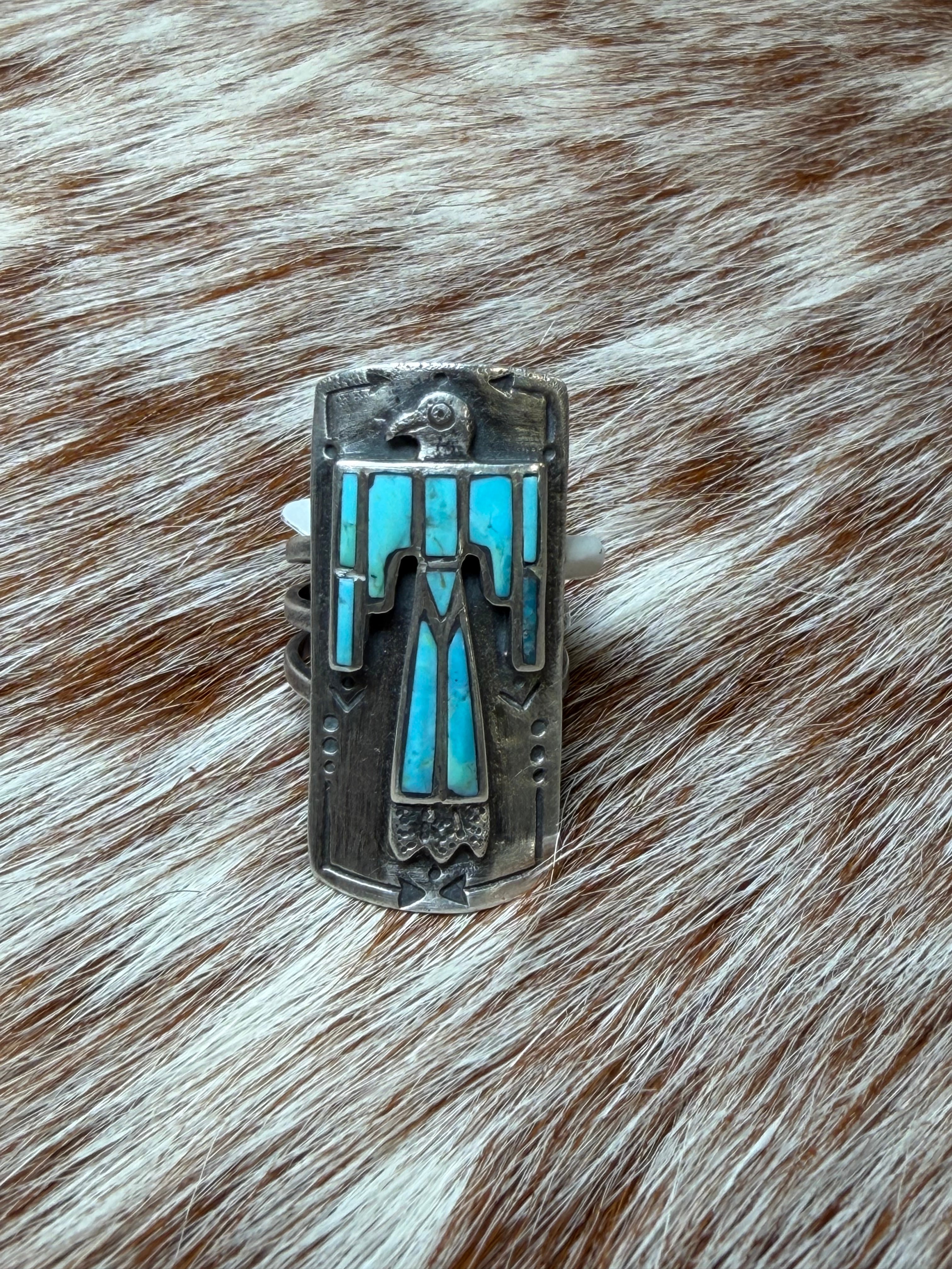 Nomad Rising Bird Shield Ring