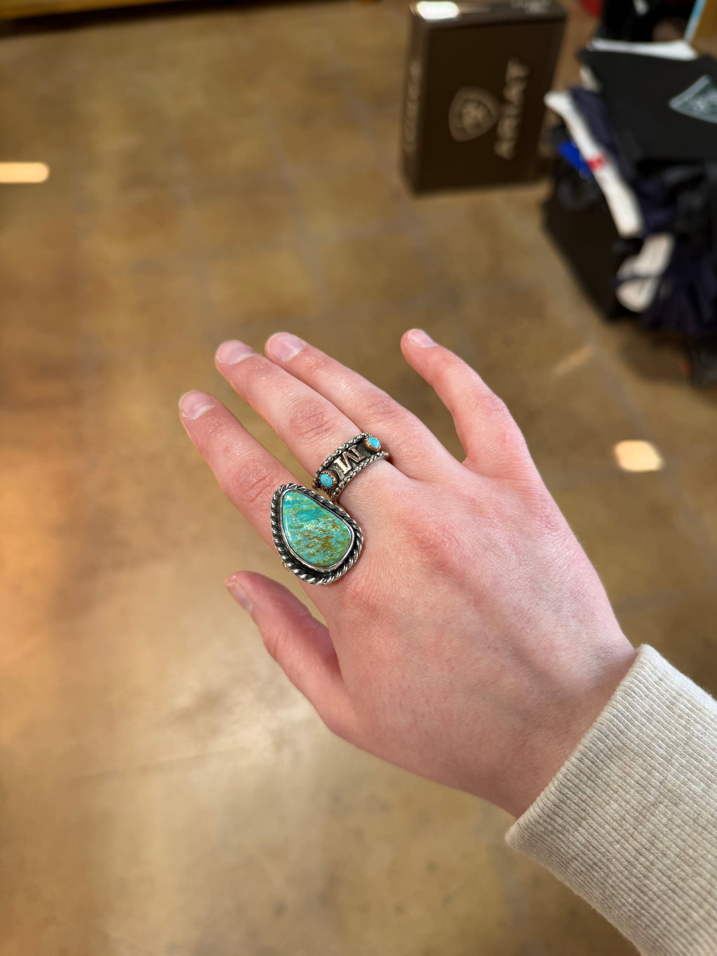 Ammaroo Station Turquoise Rings