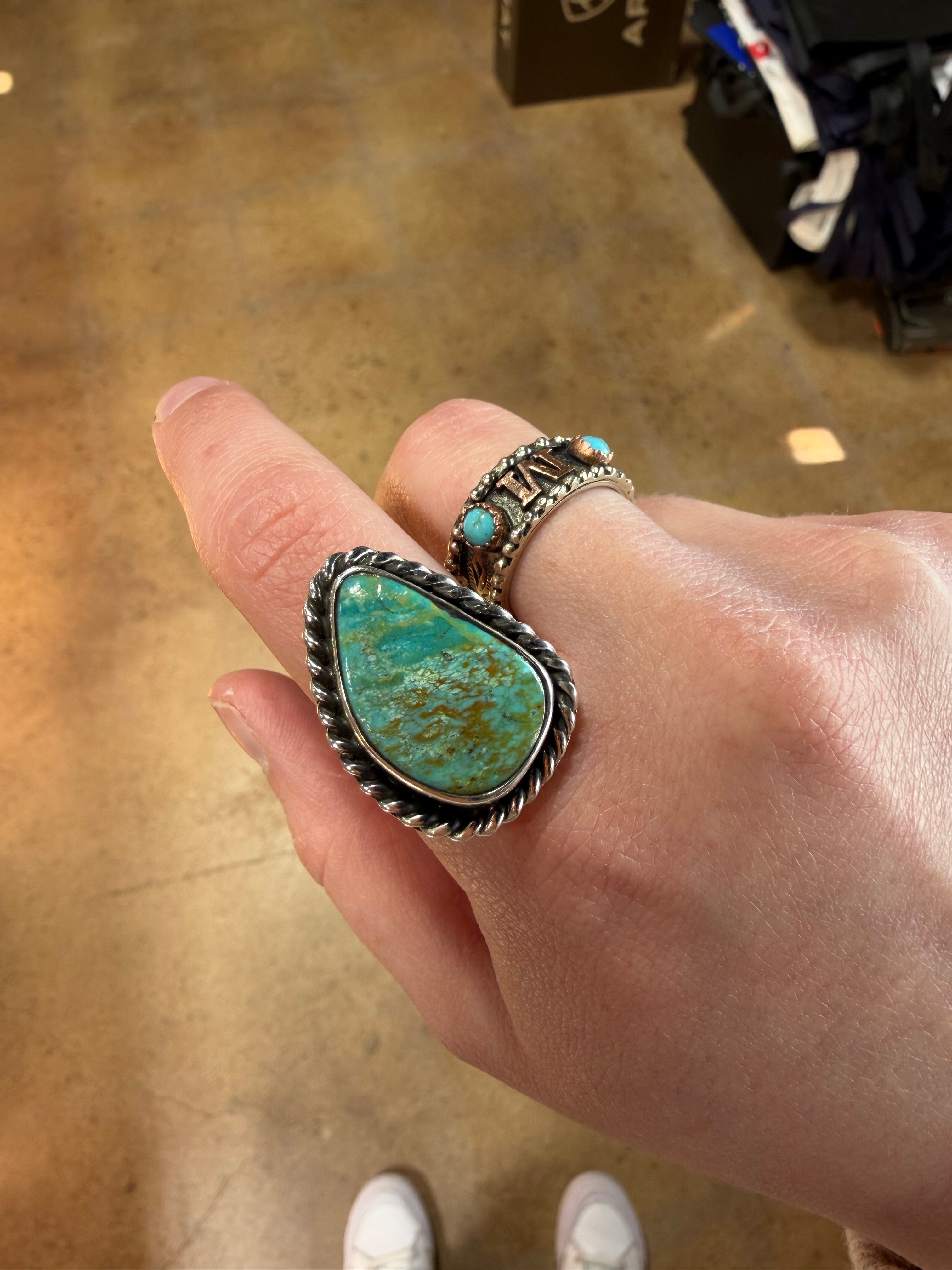 Ammaroo Station Turquoise Rings