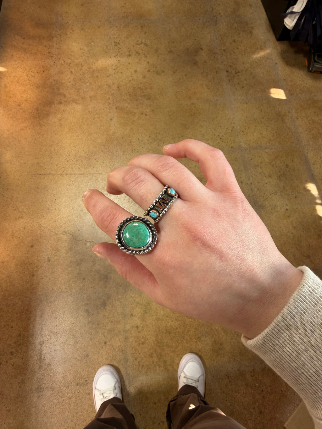 Carico Lake Turquoise Ring