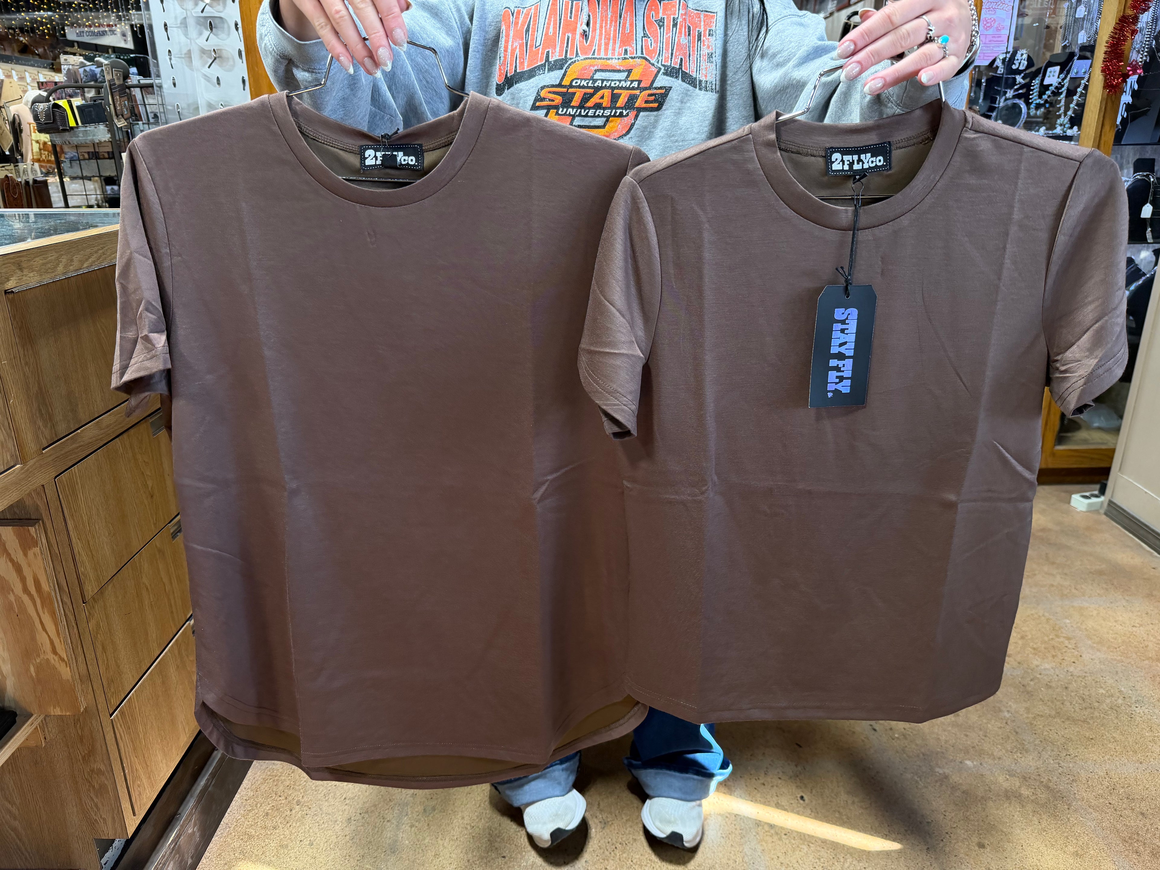 Cloud Free Mocha Tee