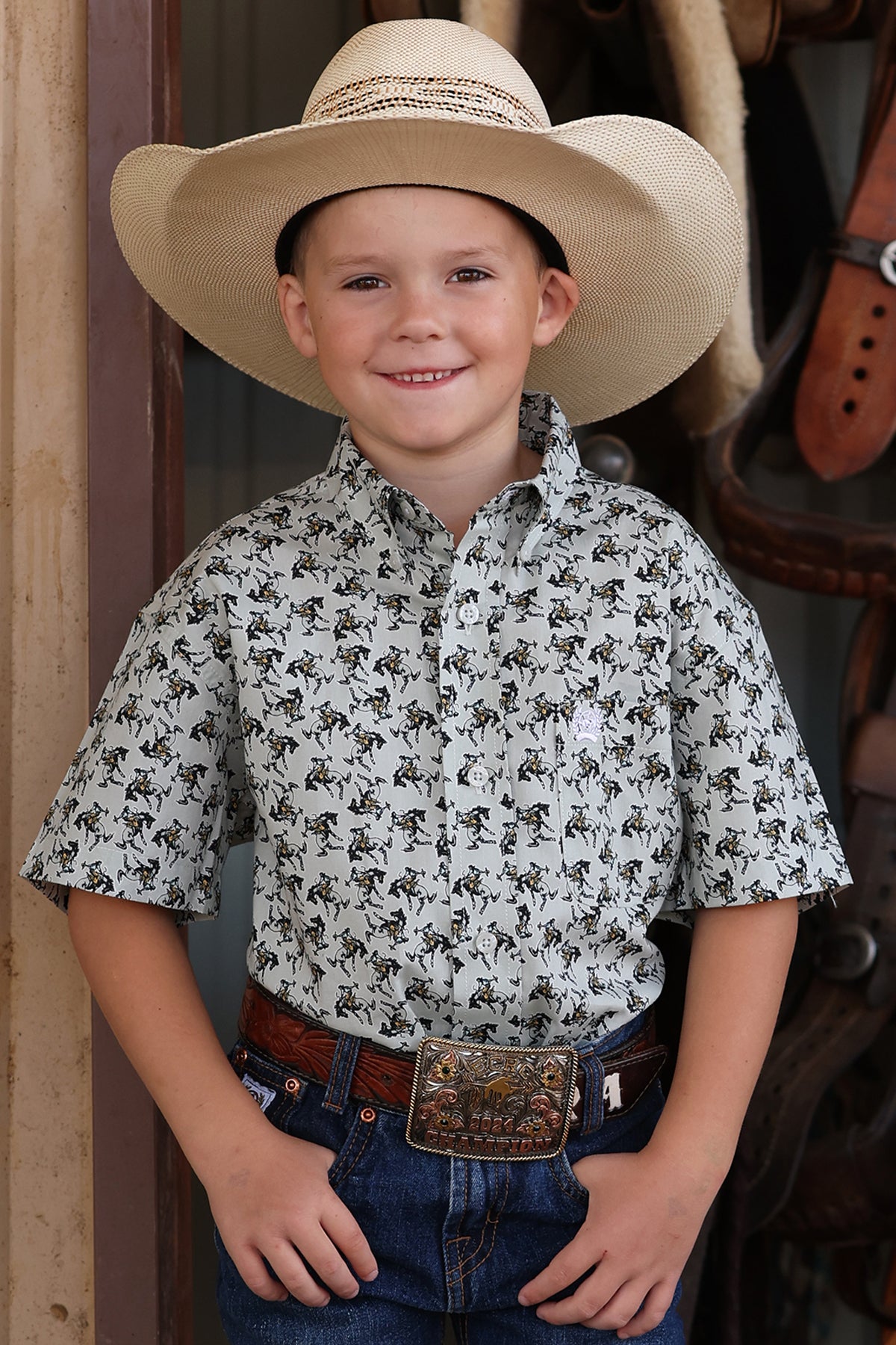 Boy’s Bronc SS Shirt