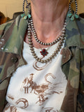 Red Jasper Cluster Necklace