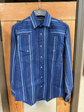 Roper Red, White & Blue Striped Shirt