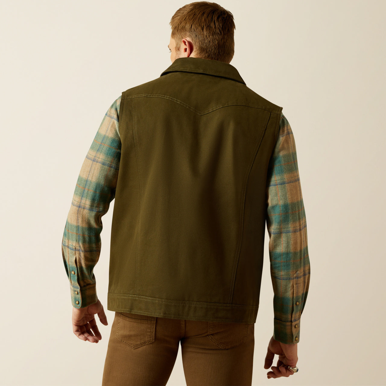 Men’s Canvas Rancher Vest (2435)