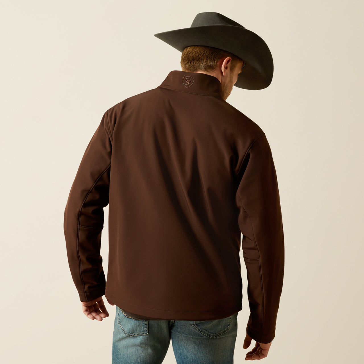 Men’s Ariat Brown Softshell Jacket (2585)