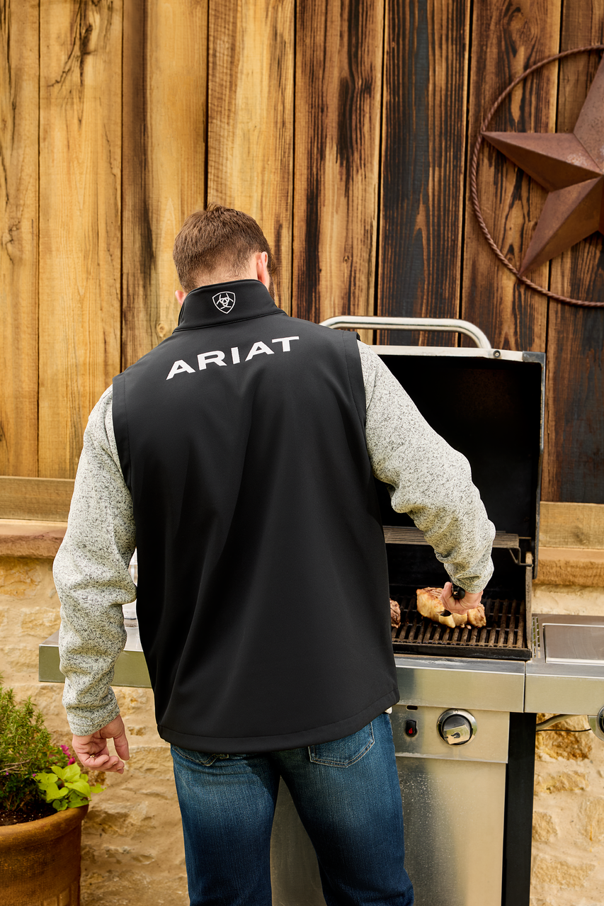 Men’s Ariat Logo Softshell Vest (2587)
