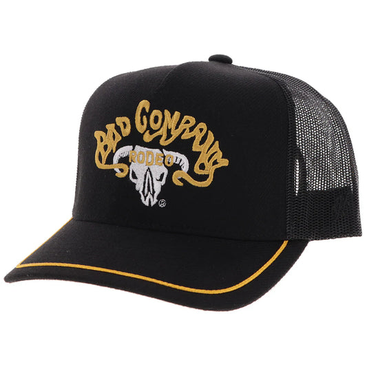 Bad Company Black/Yellow/White Logo Hat
