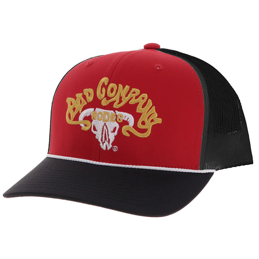 Bad Company Red/Black/Yellow/White Hat
